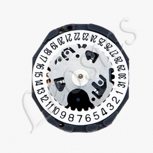 Seiko VJ24 Quartz Watch Movement, Date at 6